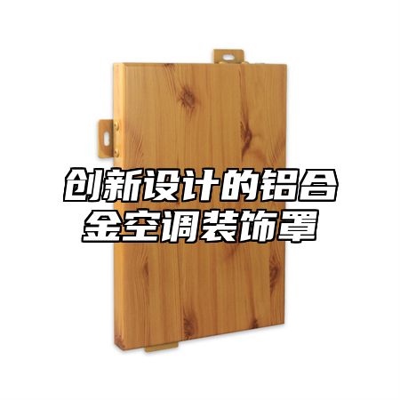 创新设计的铝合金空调装饰罩