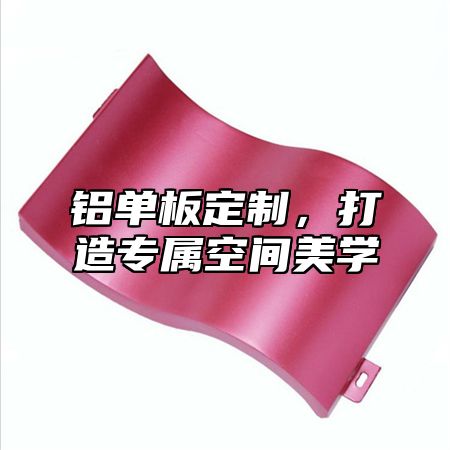 铝单板定制，打造专属空间美学