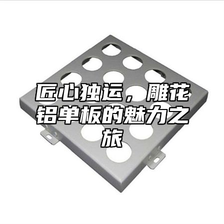 匠心独运，雕花铝单板的魅力之旅