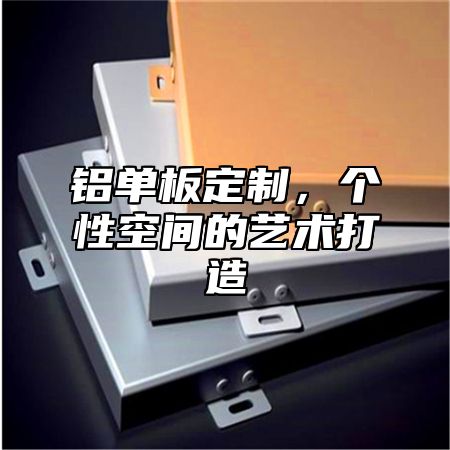 铝单板定制，个性空间的艺术打造